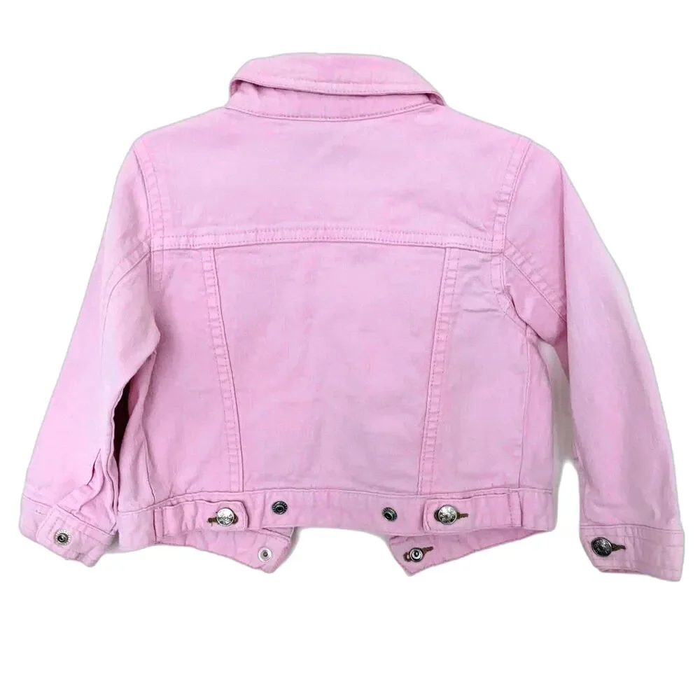 Toddler 3T Baby Gap Purple Hoodie and P.Y.T. Pink Snap Jacket Bundle of 2